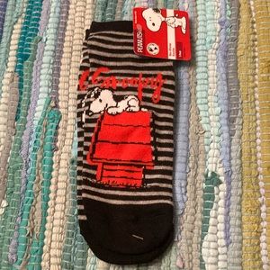 NWT no show Peanuts Snoopy socks!